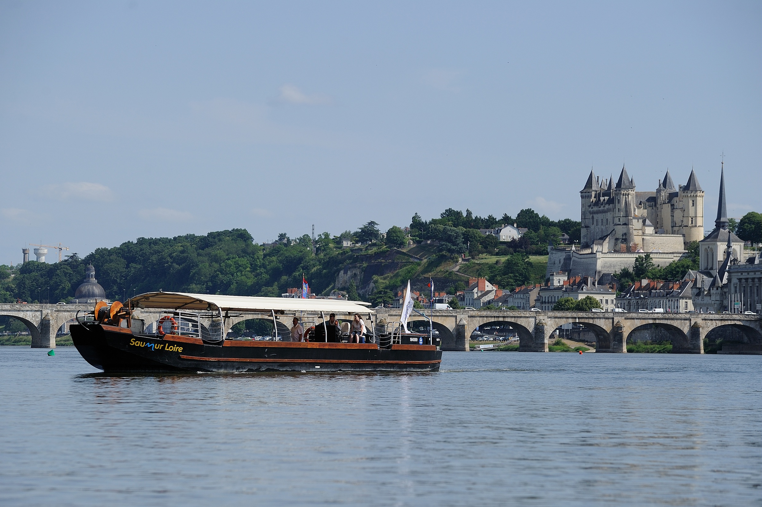 Bateau à passagers Le Saumur Loire - Saumur	© Jean-Sébastien Evrard